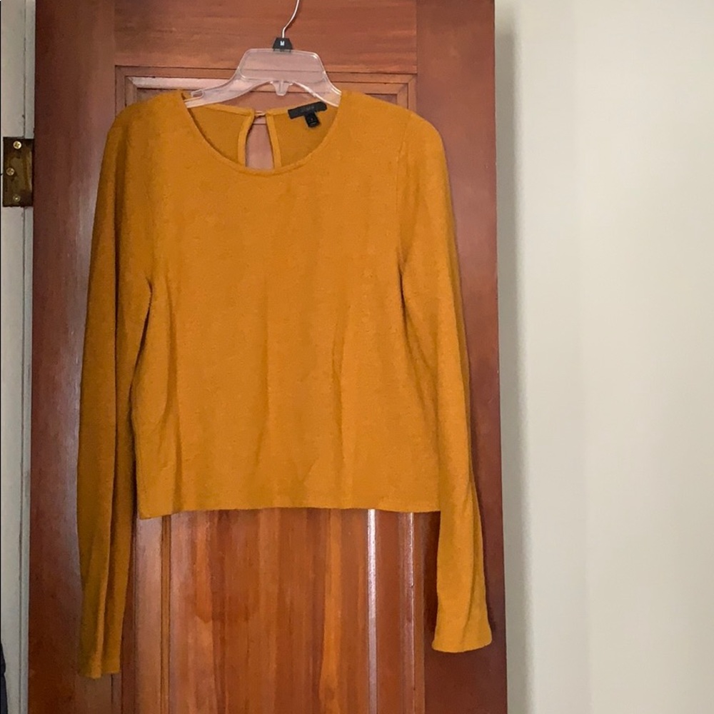 J. Crew size L cropped sweater